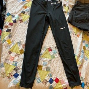 Black Nike Pro Leggings